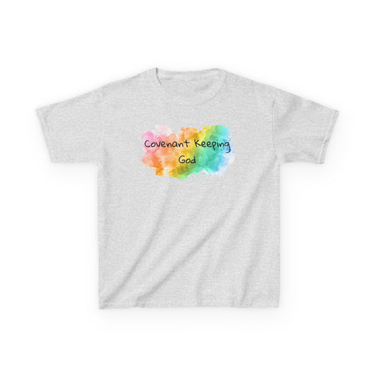 Kids Heavy Cotton™ Tee - Covenant keeping God