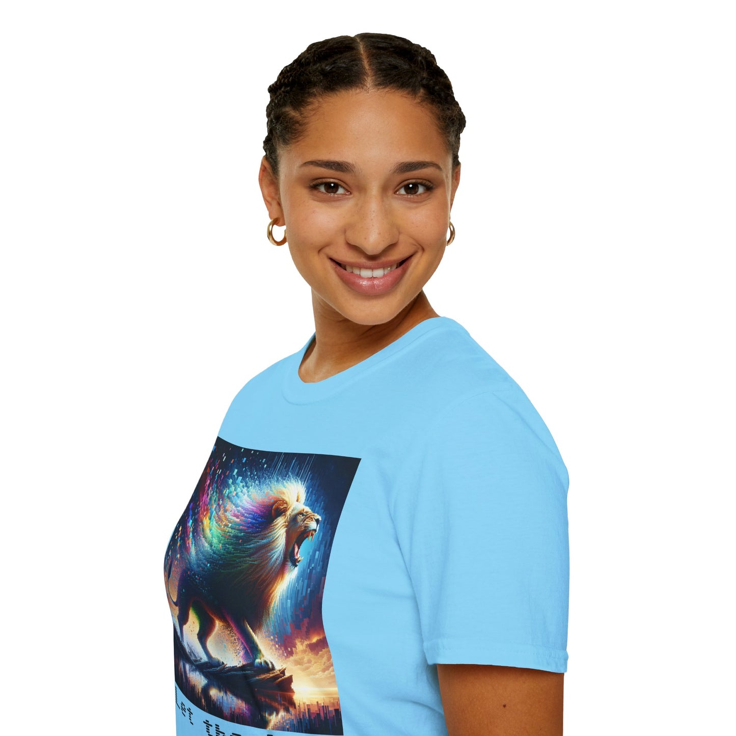 Unisex Softstyle T-Shirt - Lion roar