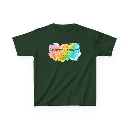 Kids Heavy Cotton™ Tee - Covenant keeping God