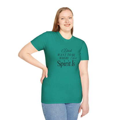 Unisex Softstyle T-Shirt - Where your spirit is
