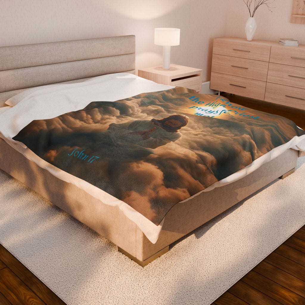 Velveteen Plush Blanket - John 17