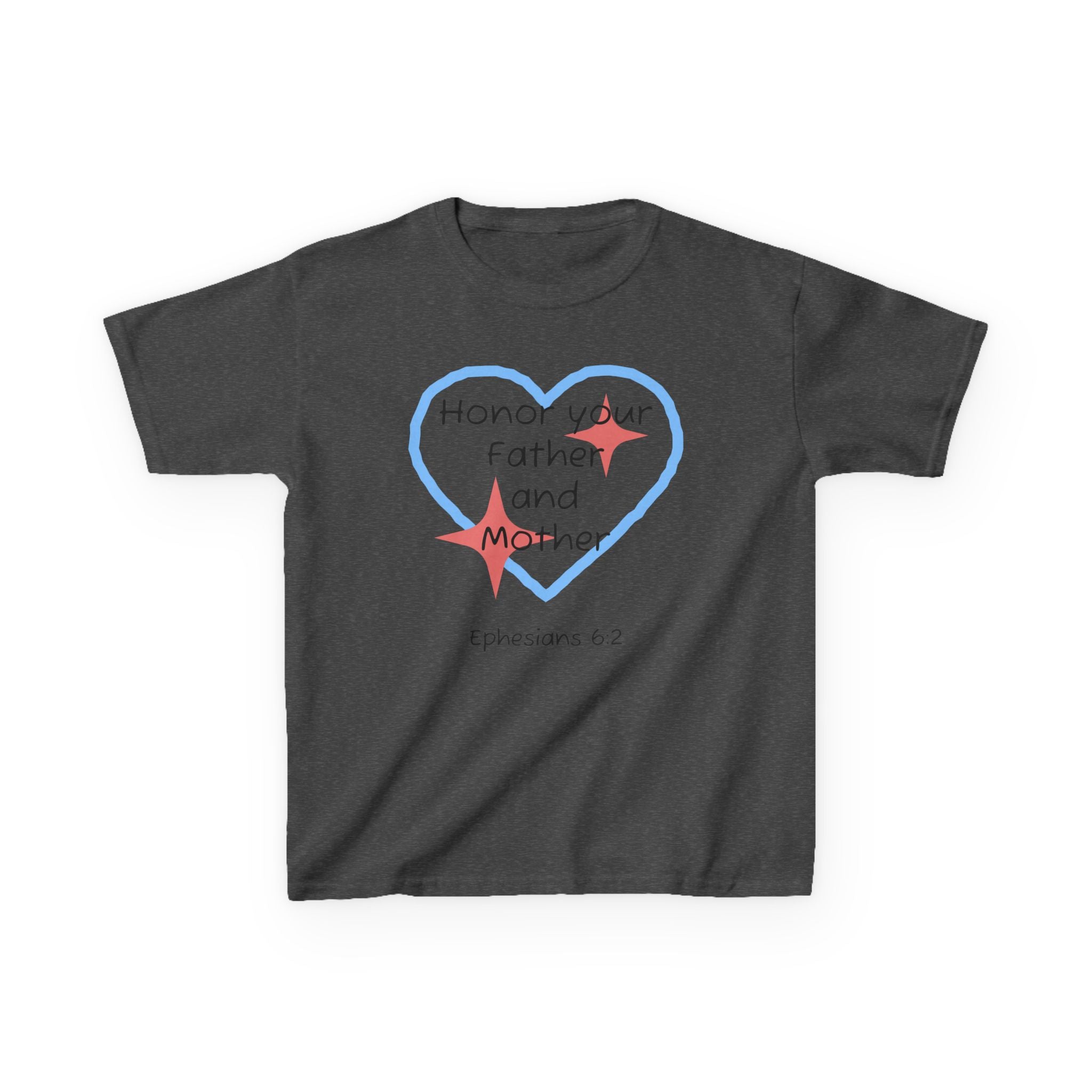 Kids Heavy Cotton™ Tee - Ephesians 6:2