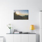 John 8:12 - Framed Canvas Wall Art
