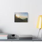 John 8:12 - Framed Canvas Wall Art