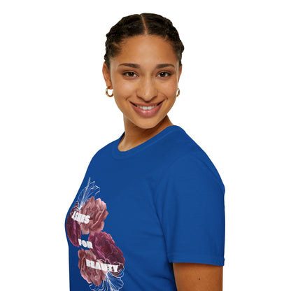 Unisex Softstyle T-Shirt - Ashes for beauty