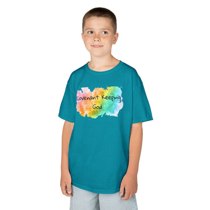 Kids Heavy Cotton™ Tee - Covenant keeping God