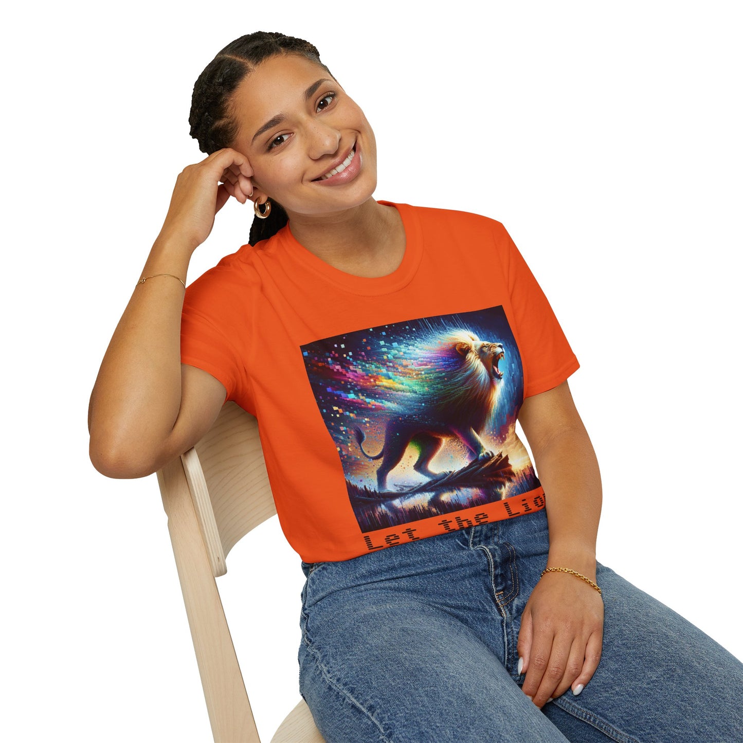Unisex Softstyle T-Shirt - Lion roar