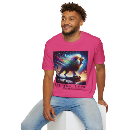 Unisex Softstyle T-Shirt - Lion roar