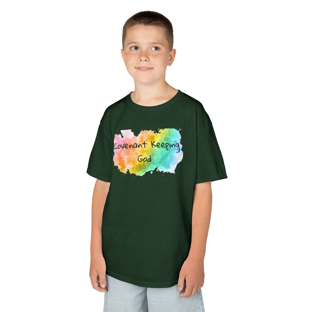Kids Heavy Cotton™ Tee - Covenant keeping God