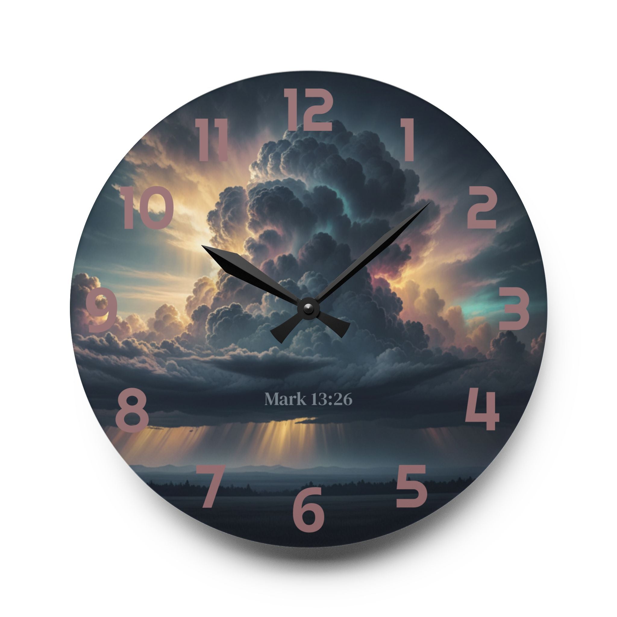 Mark 13:26 - Wall Clock