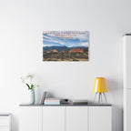 Job 28:28 - Framed Canvas Wall Art