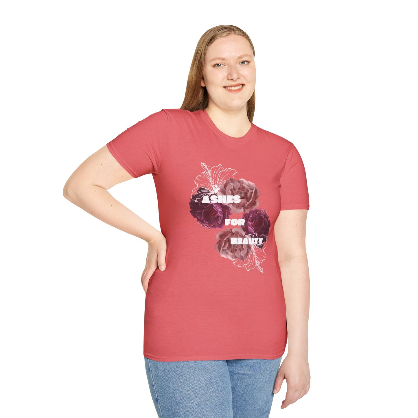 Unisex Softstyle T-Shirt - Ashes for beauty