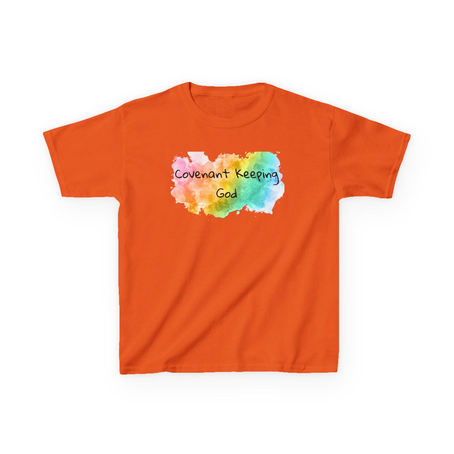 Kids Heavy Cotton™ Tee - Covenant keeping God