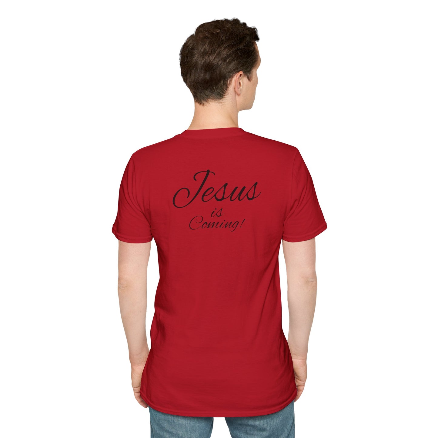 Unisex Softstyle T-Shirt - Jesus is Coming