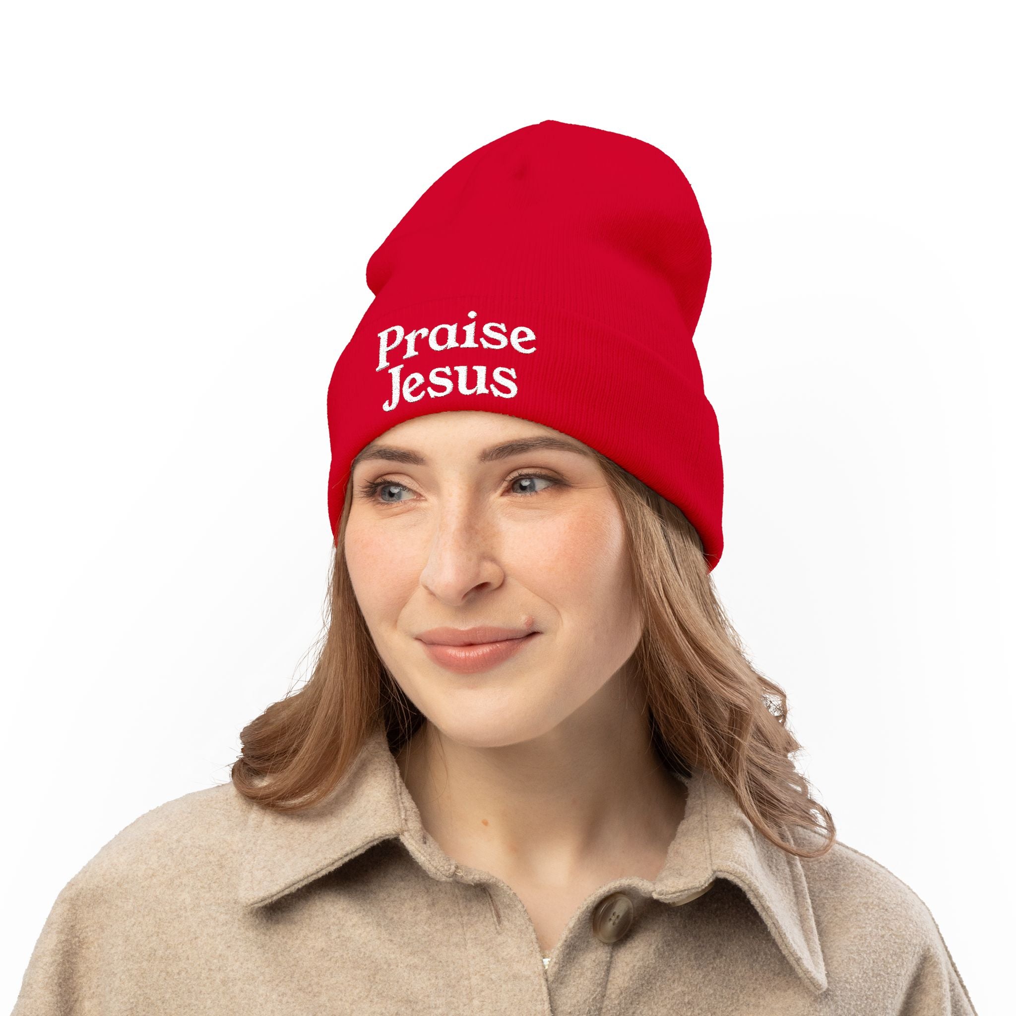 Beanie Cap - Praise Jesus