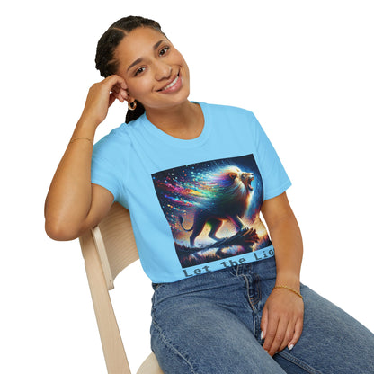 Unisex Softstyle T-Shirt - Lion roar