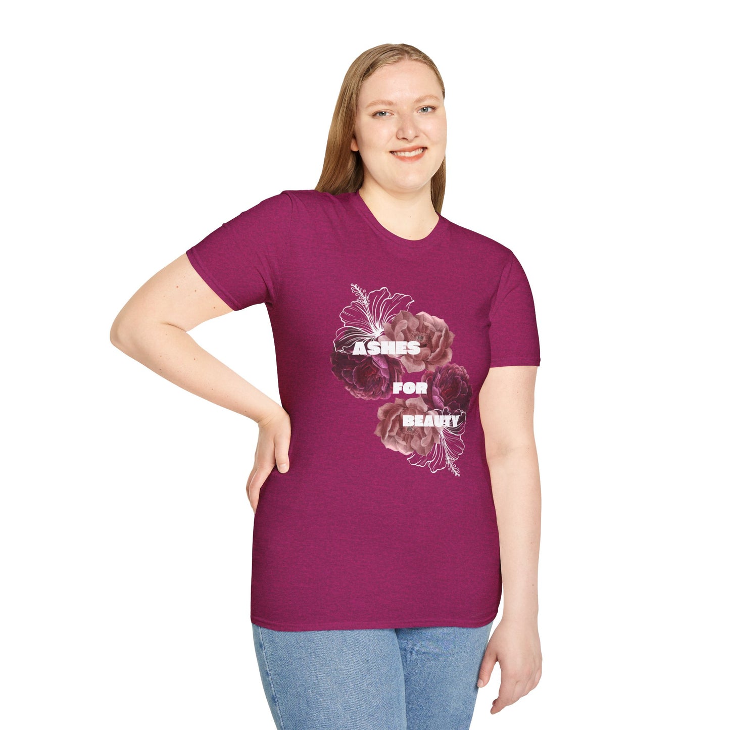Unisex Softstyle T-Shirt - Ashes for beauty