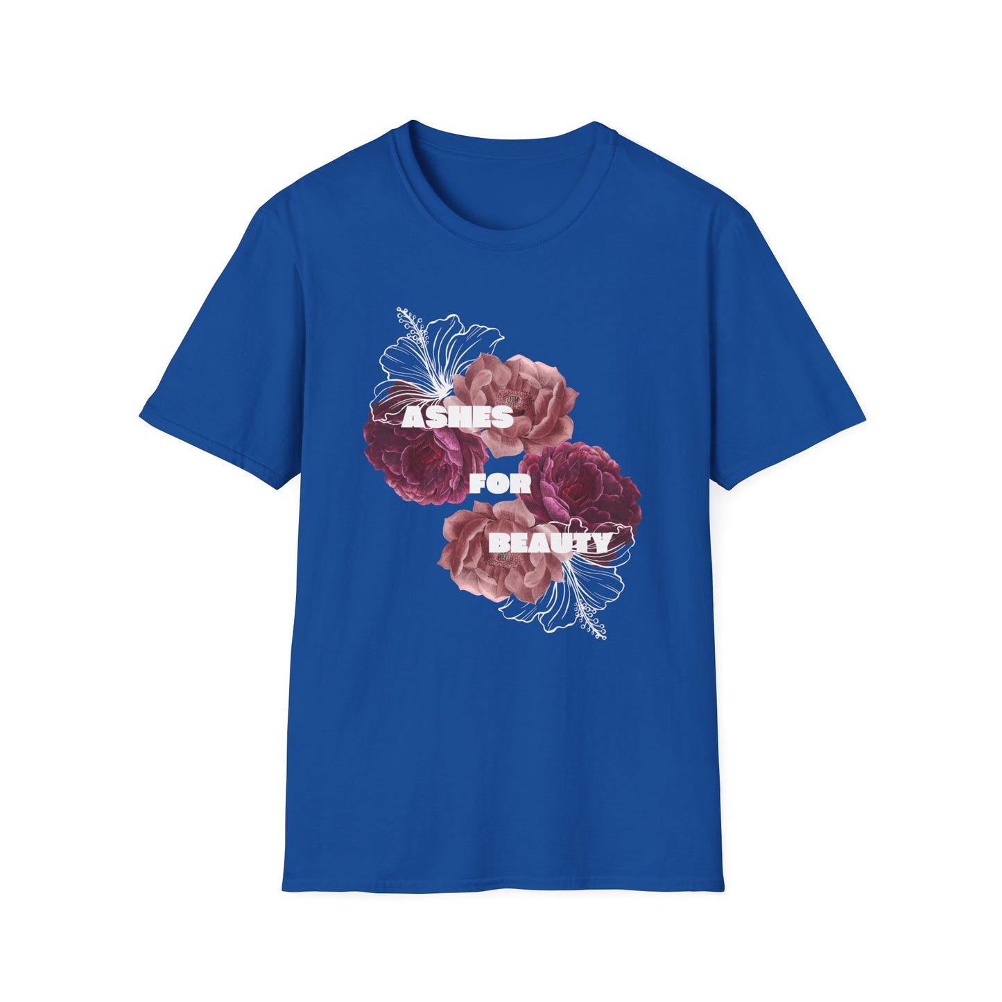 Unisex Softstyle T-Shirt - Ashes for beauty