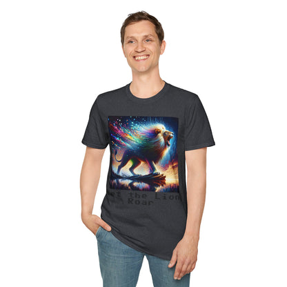Unisex Softstyle T-Shirt - Lion roar