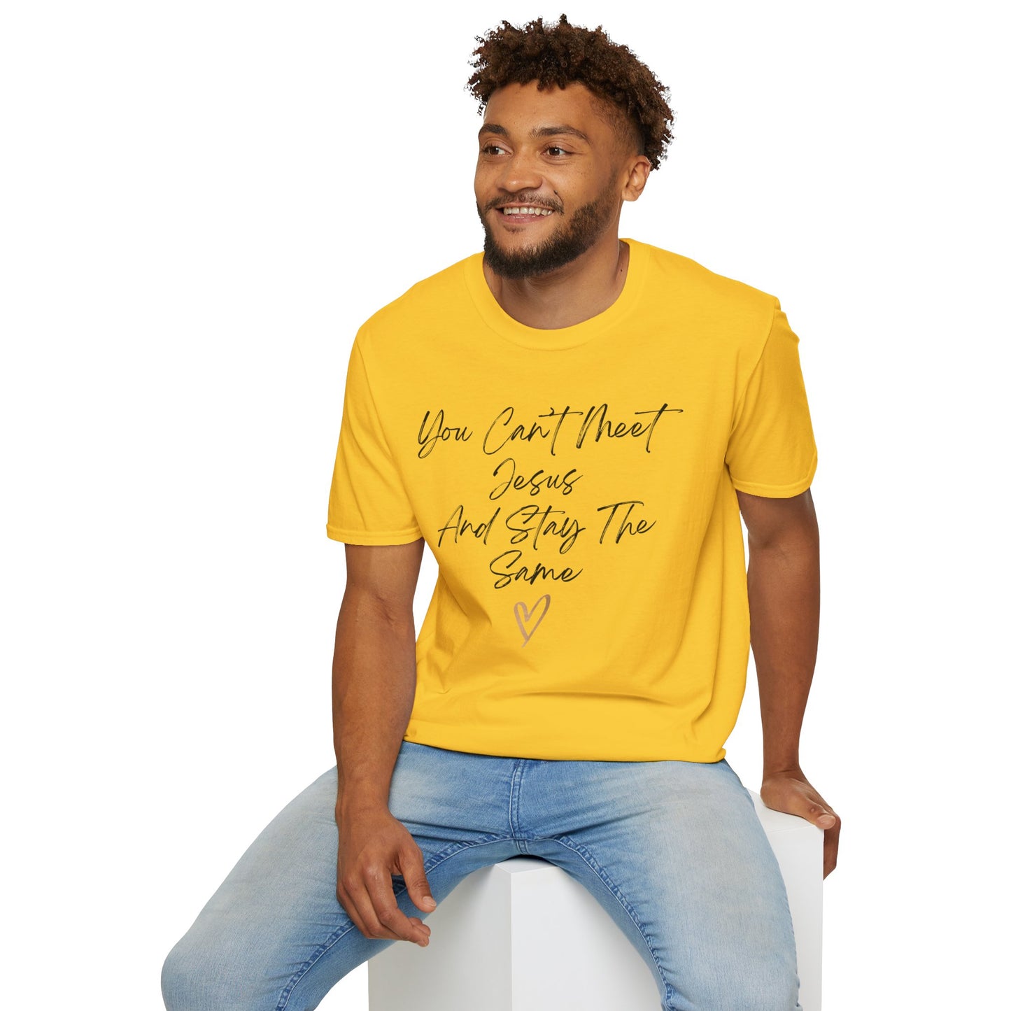 Unisex Softstyle T-Shirt - Meet Jesus