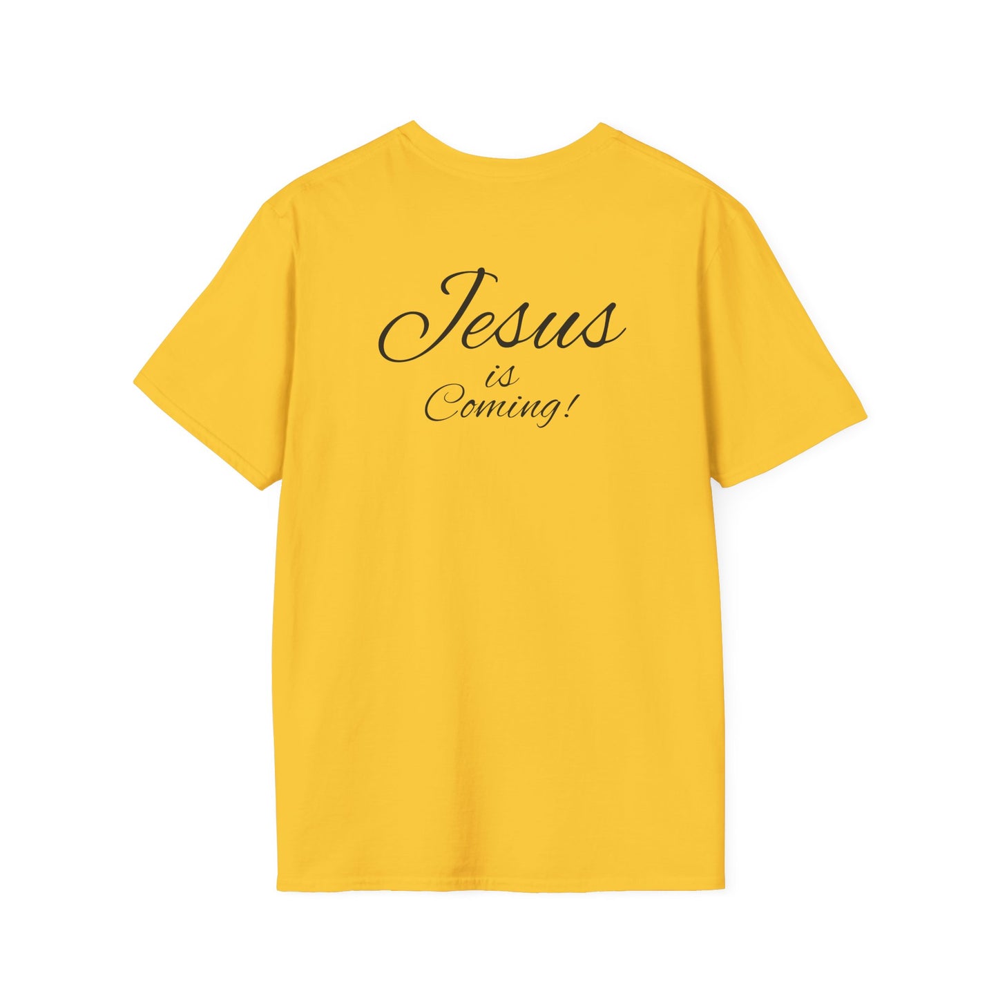 Unisex Softstyle T-Shirt - Jesus is Coming