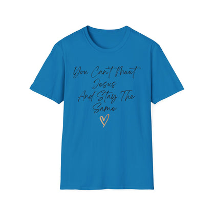 Unisex Softstyle T-Shirt - Meet Jesus