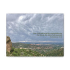 Ecclesiastes 12:13 - Framed Canvas Wall Art