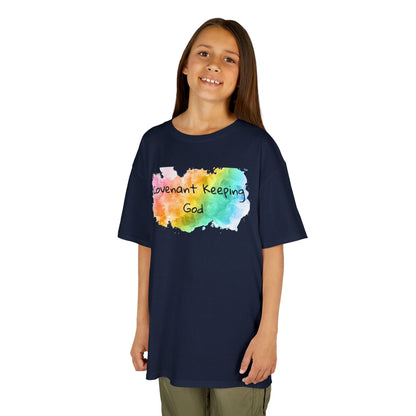 Kids Heavy Cotton™ Tee - Covenant keeping God