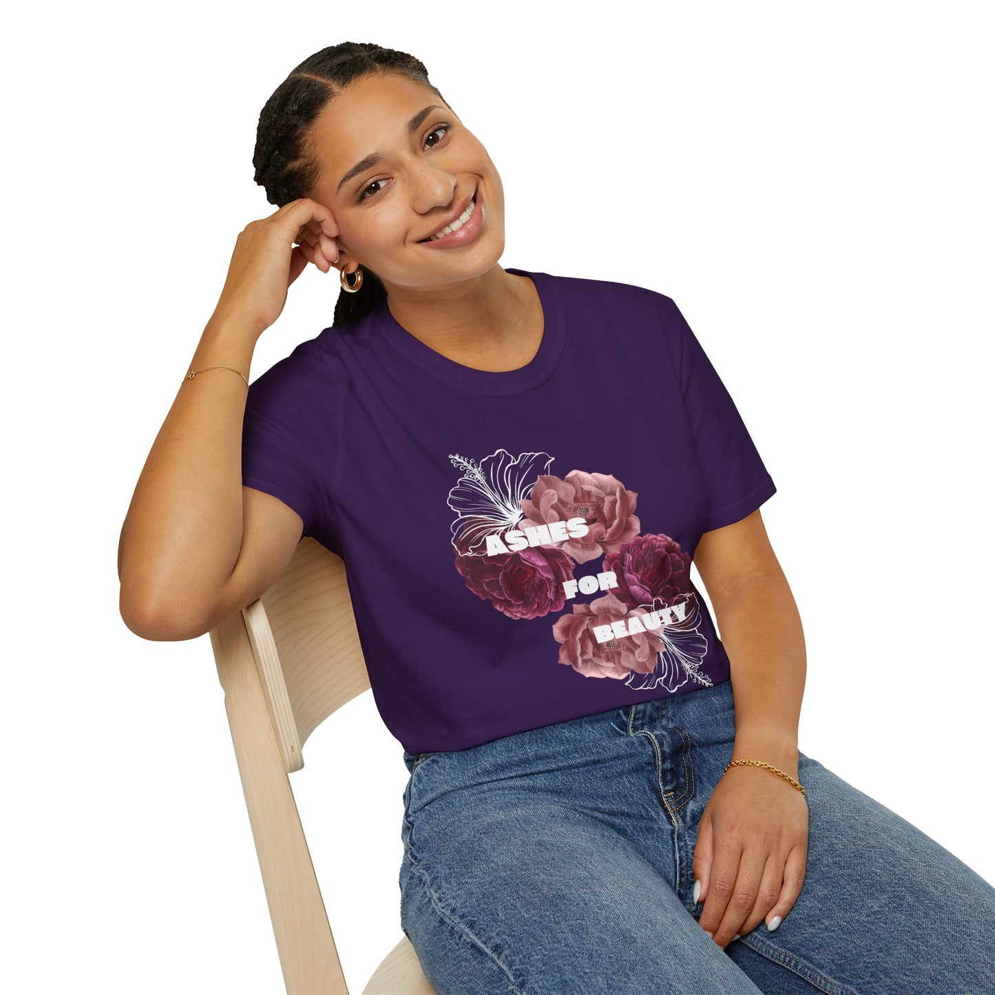 Unisex Softstyle T-Shirt - Ashes for beauty