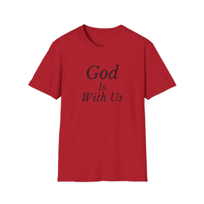 Unisex Softstyle T-Shirt - God is with us