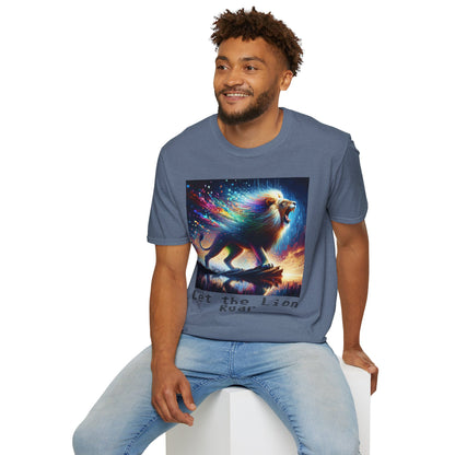 Unisex Softstyle T-Shirt - Lion roar