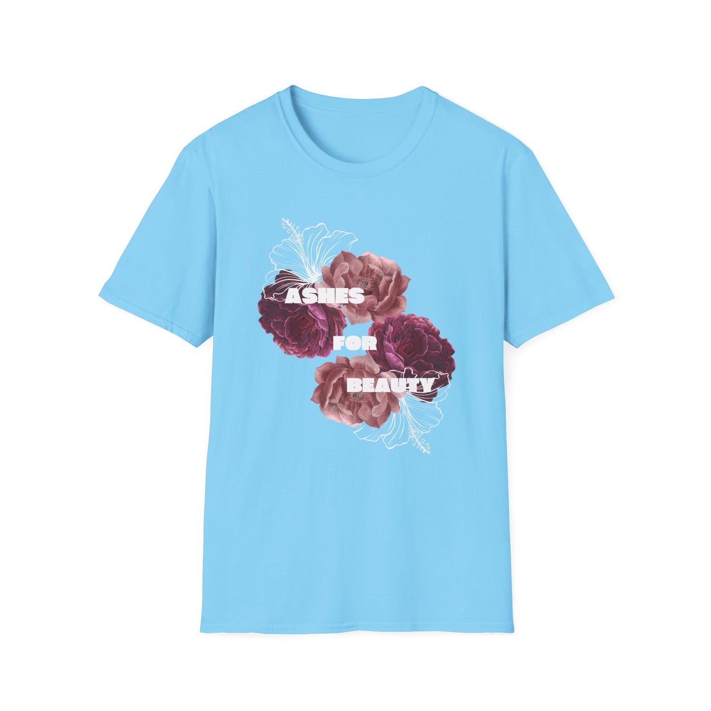 Unisex Softstyle T-Shirt - Ashes for beauty