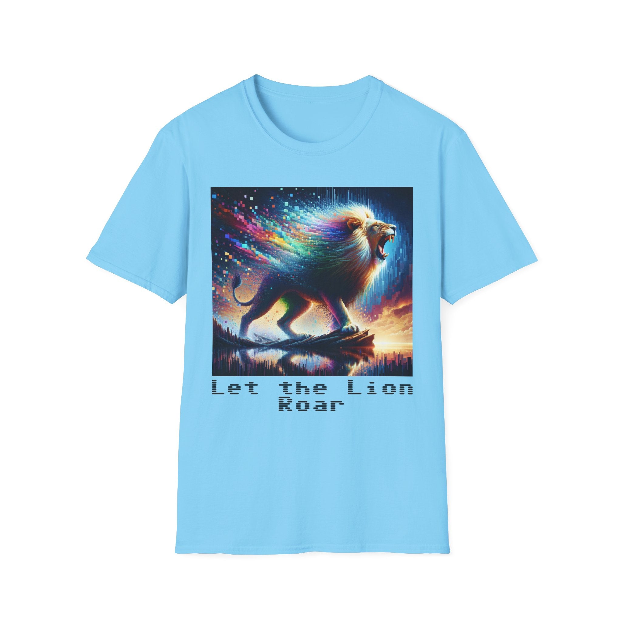Unisex Softstyle T-Shirt - Lion roar