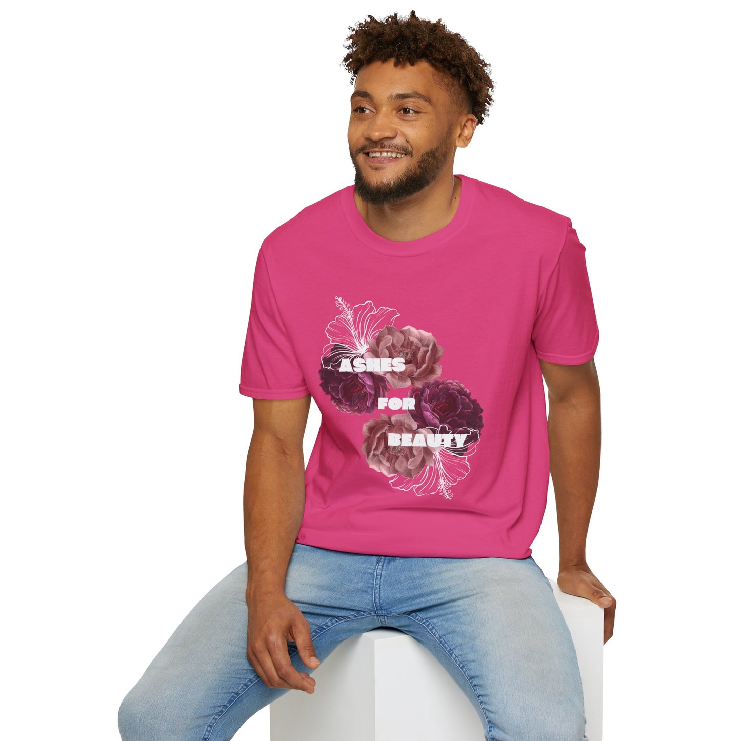 Unisex Softstyle T-Shirt - Ashes for beauty