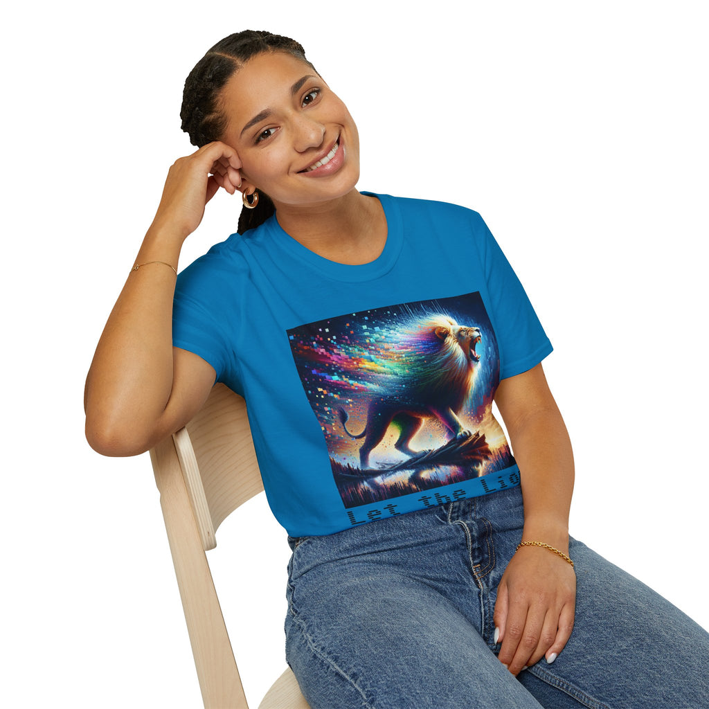 Unisex Softstyle T-Shirt - Lion roar
