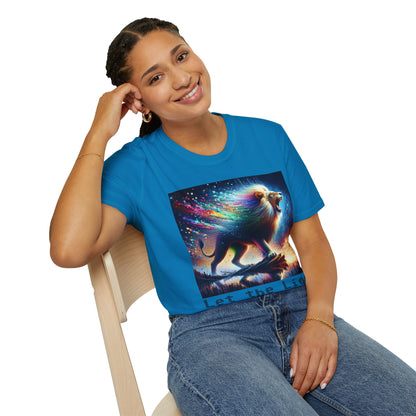 Unisex Softstyle T-Shirt - Lion roar