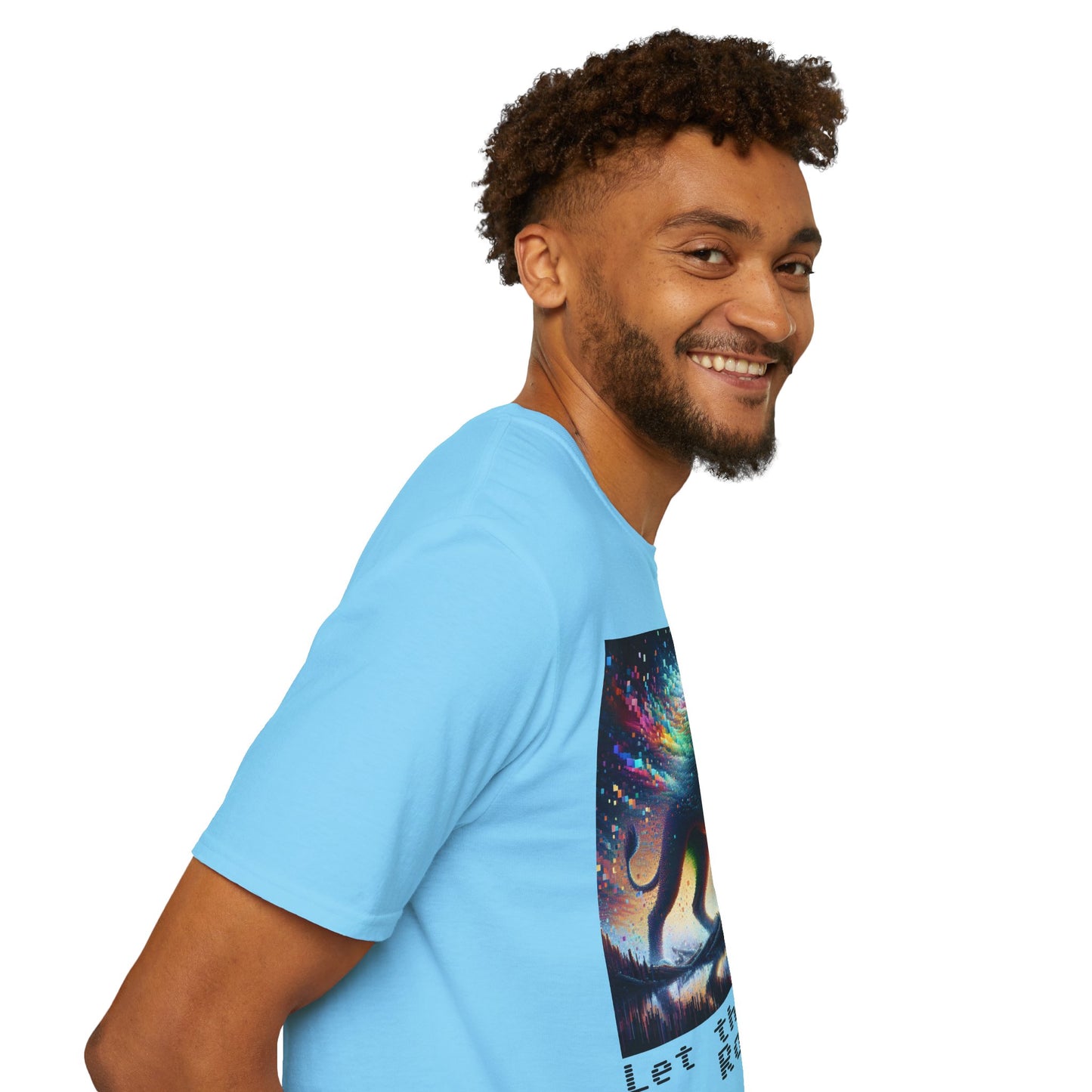 Unisex Softstyle T-Shirt - Lion roar
