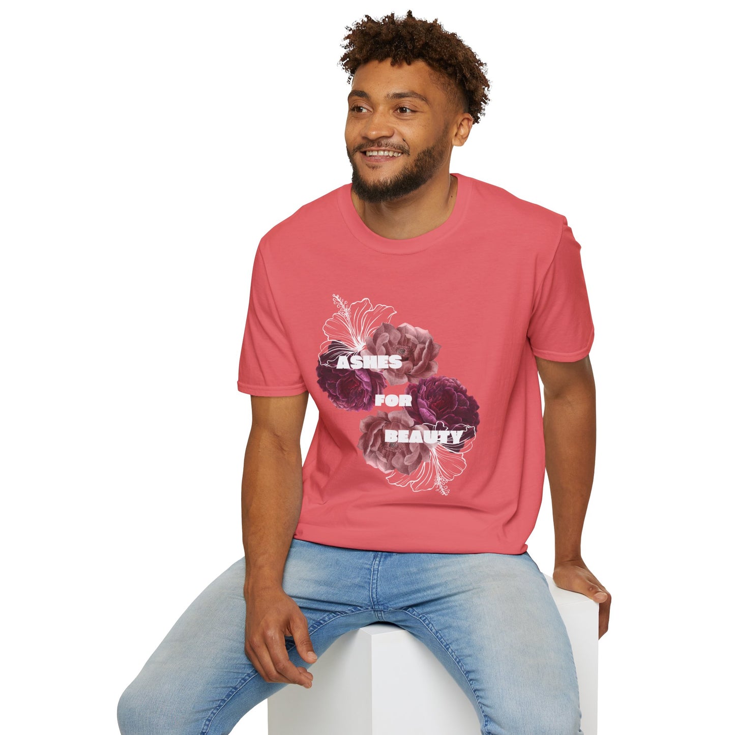 Unisex Softstyle T-Shirt - Ashes for beauty