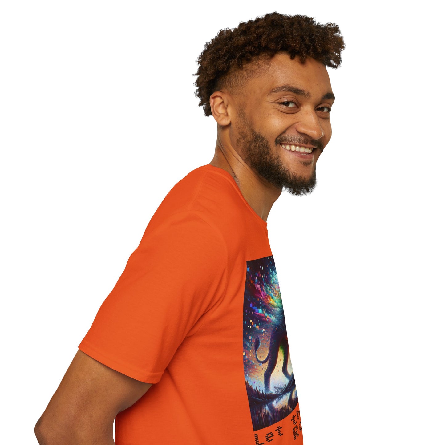 Unisex Softstyle T-Shirt - Lion roar