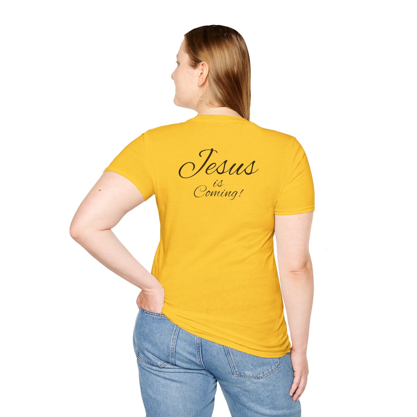 Unisex Softstyle T-Shirt - Jesus is Coming
