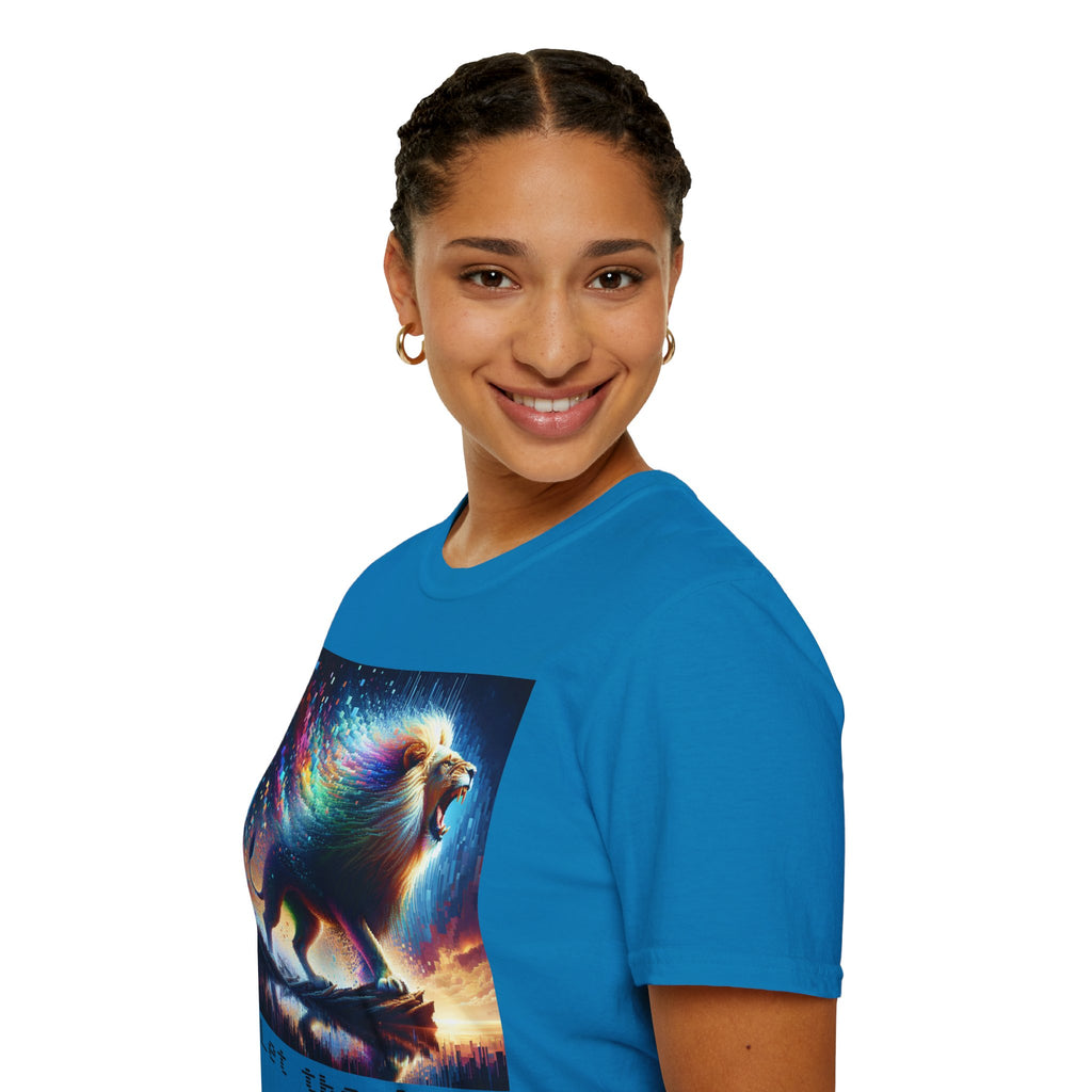 Unisex Softstyle T-Shirt - Lion roar