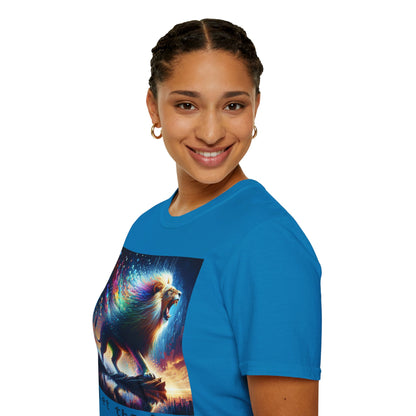 Unisex Softstyle T-Shirt - Lion roar