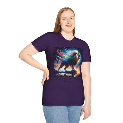 Unisex Softstyle T-Shirt - Lion roar