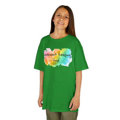 Kids Heavy Cotton™ Tee - Covenant keeping God