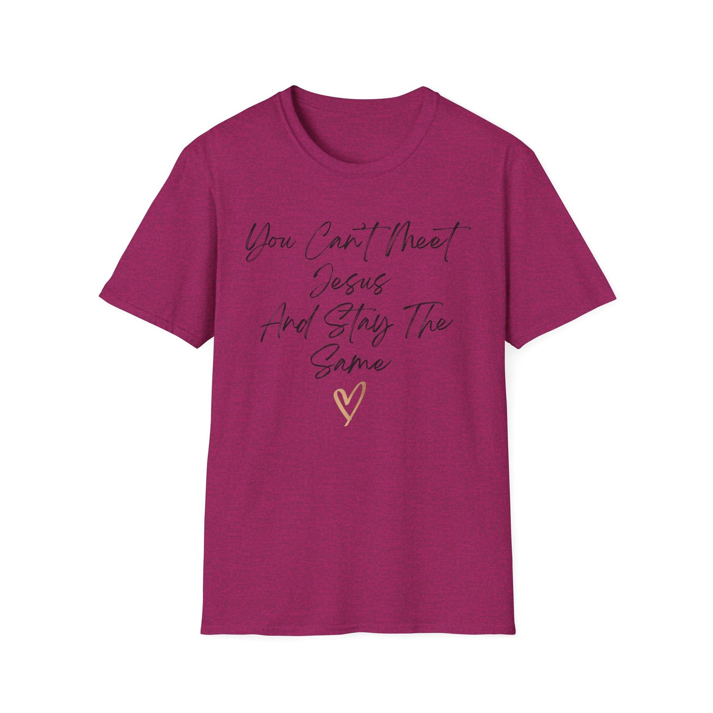 Unisex Softstyle T-Shirt - Meet Jesus