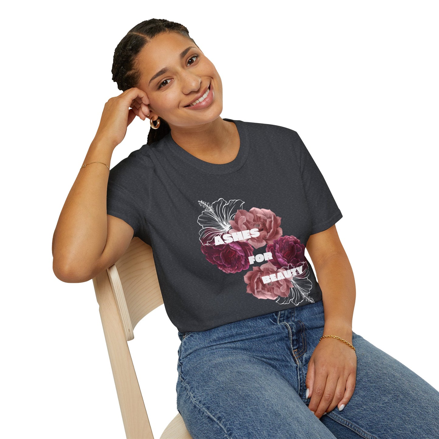 Unisex Softstyle T-Shirt - Ashes for beauty