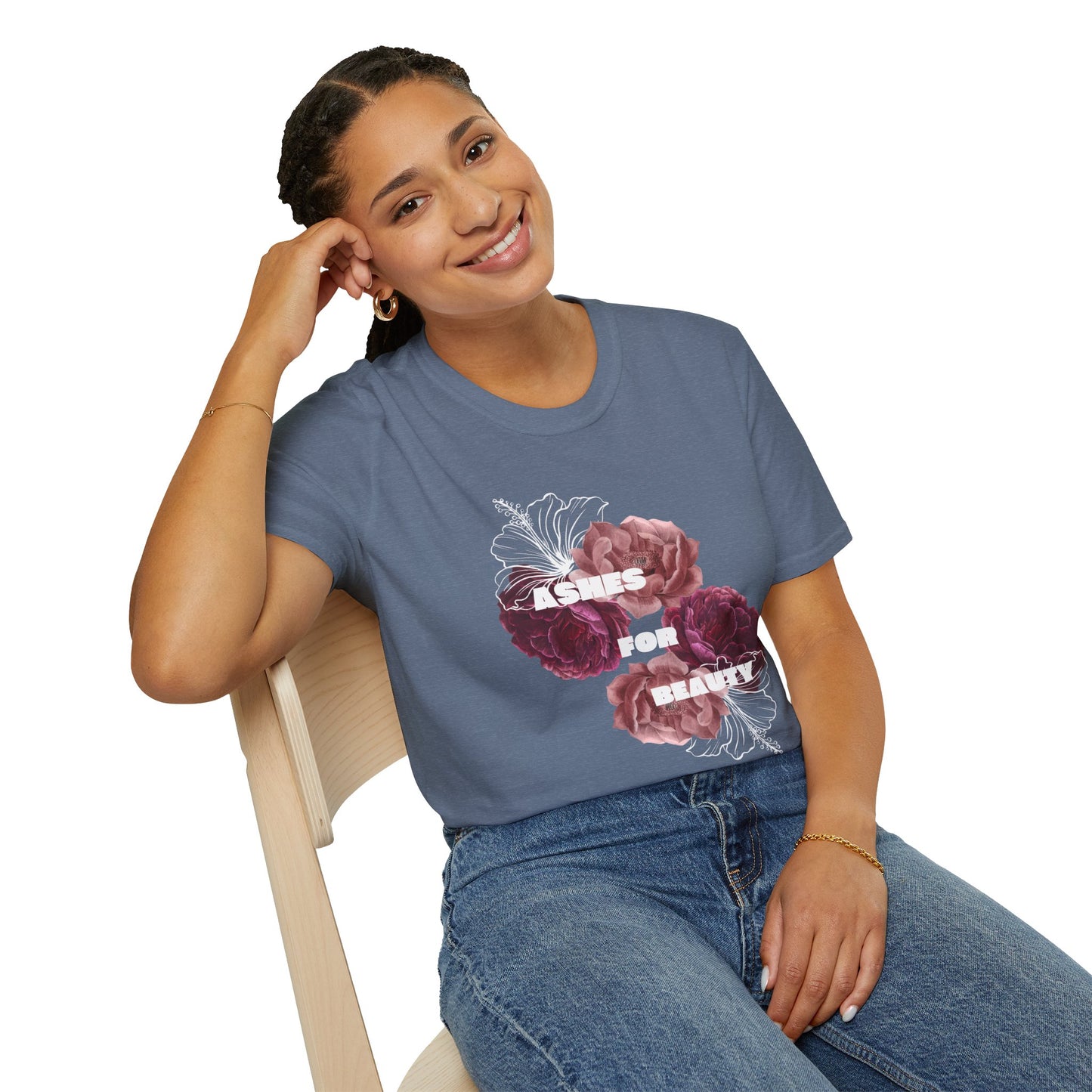 Unisex Softstyle T-Shirt - Ashes for beauty