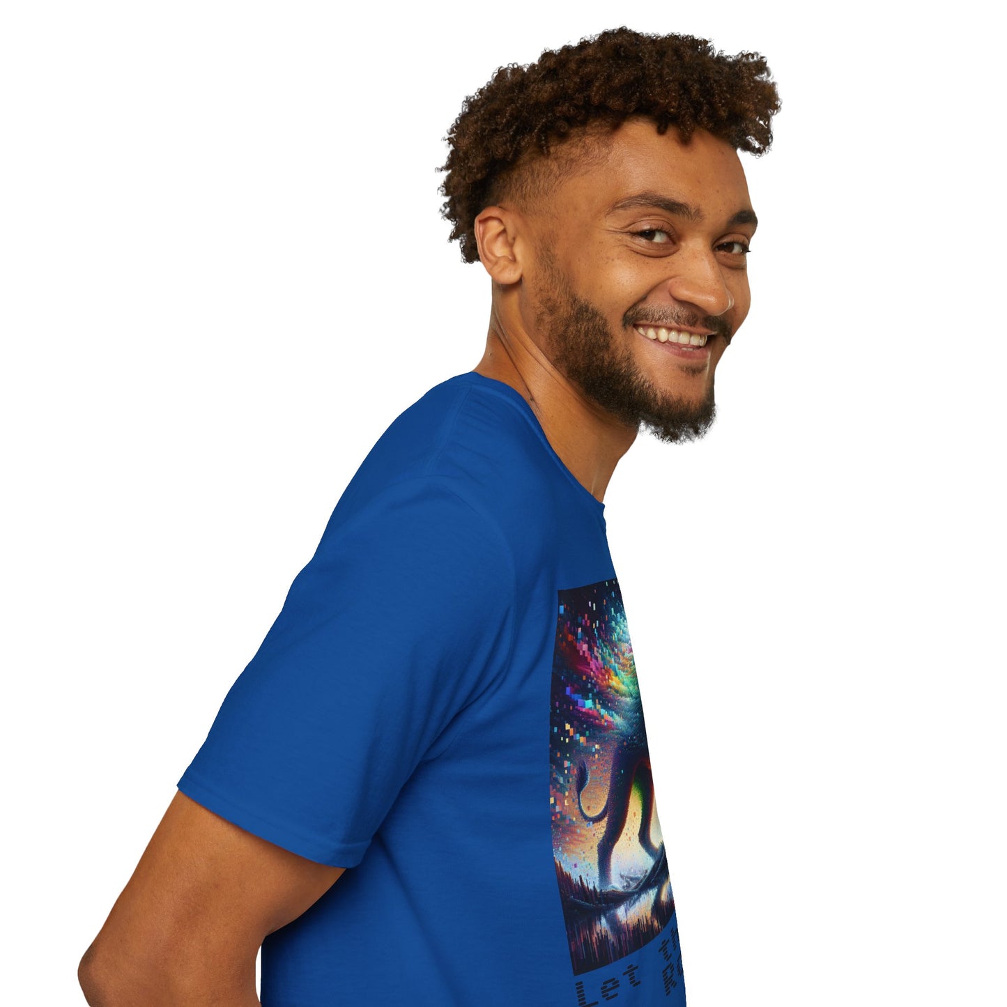 Unisex Softstyle T-Shirt - Lion roar