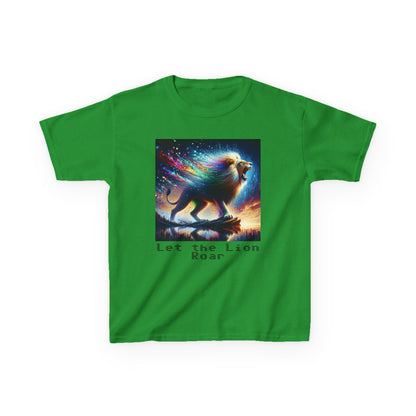 Kids Heavy Cotton™ Tee - Let the lion roar