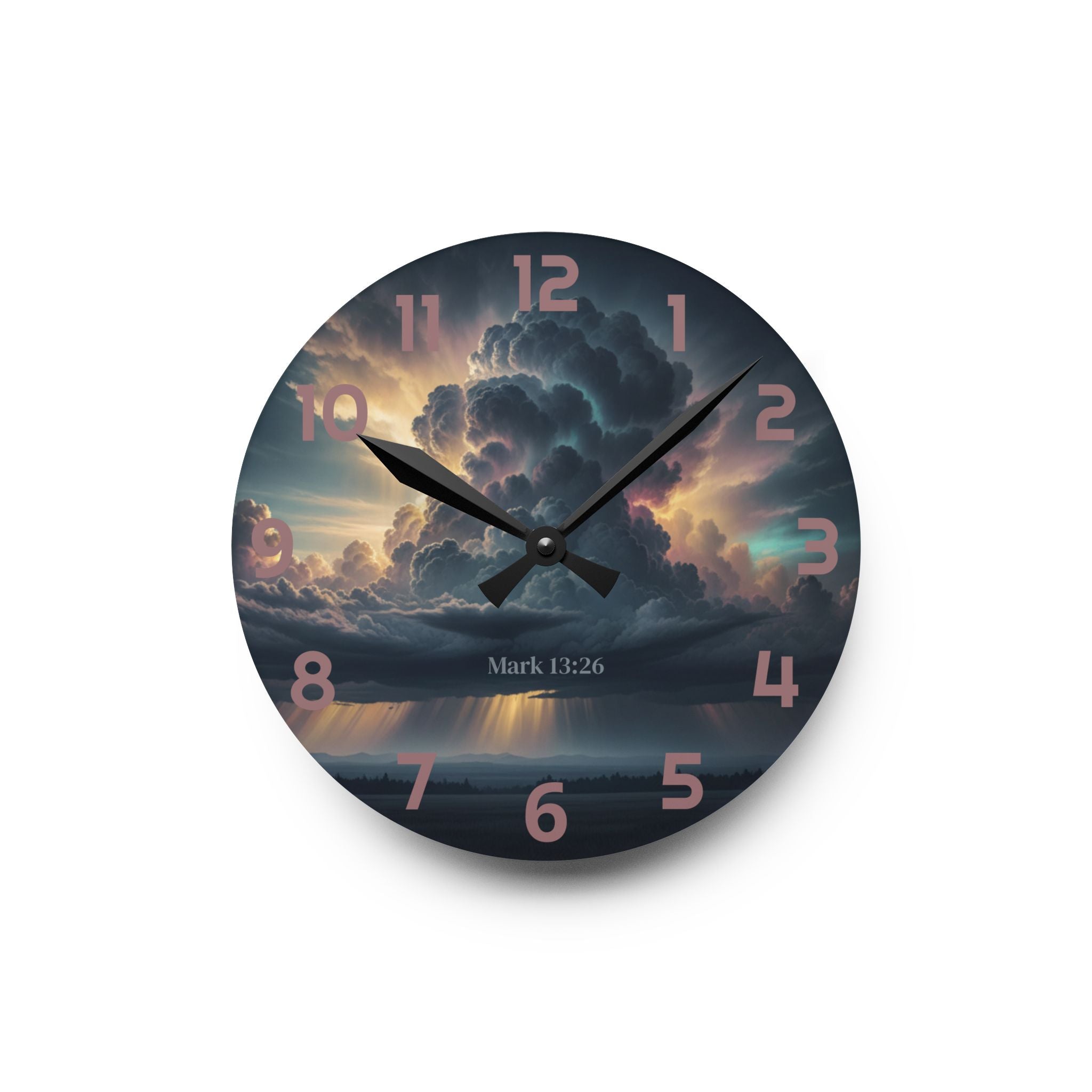 Mark 13:26 - Wall Clock